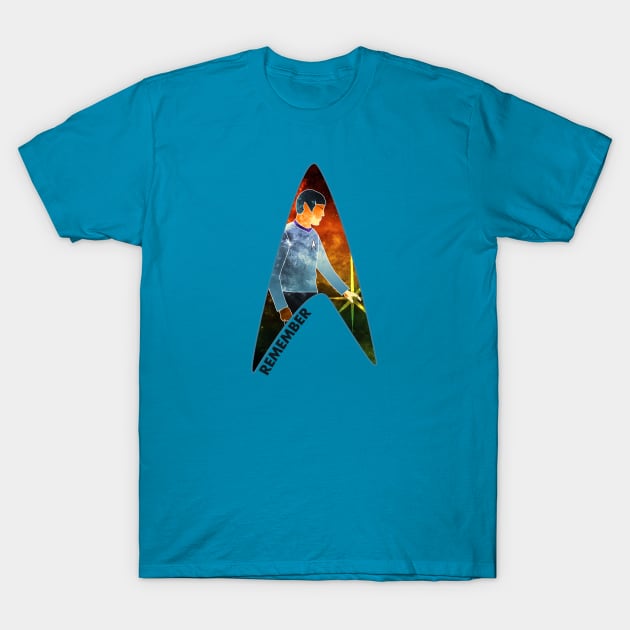 Remember - A tribute to Leonard Nimoy as Spock T-Shirt by VeryBear